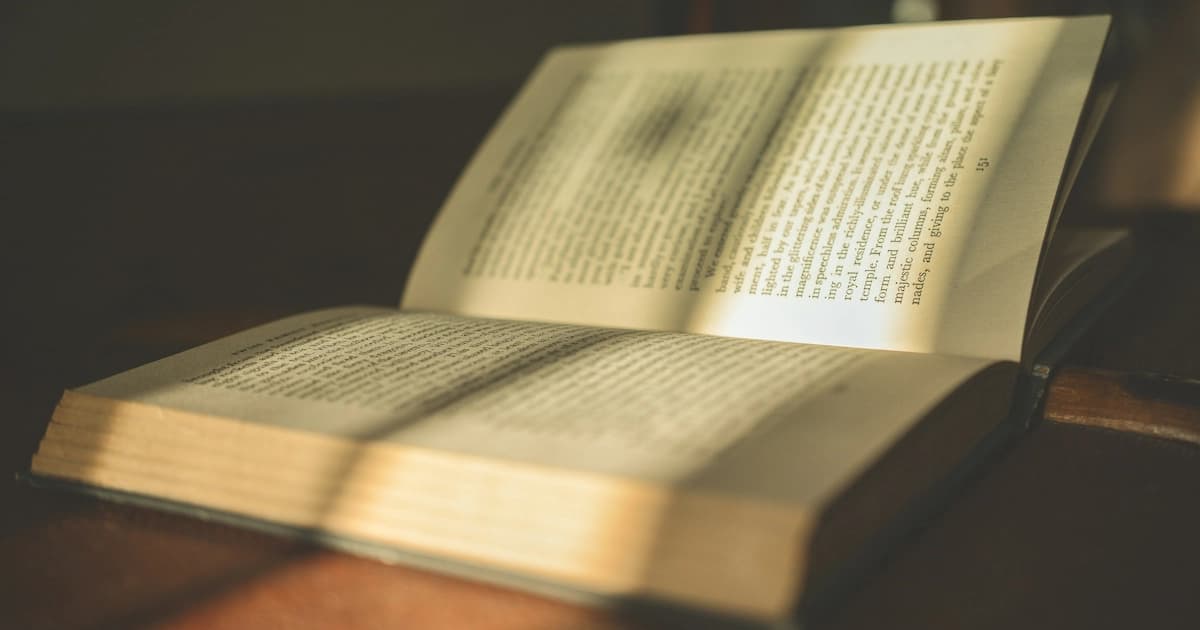An open glossary illustrating financial terms explained for beginners