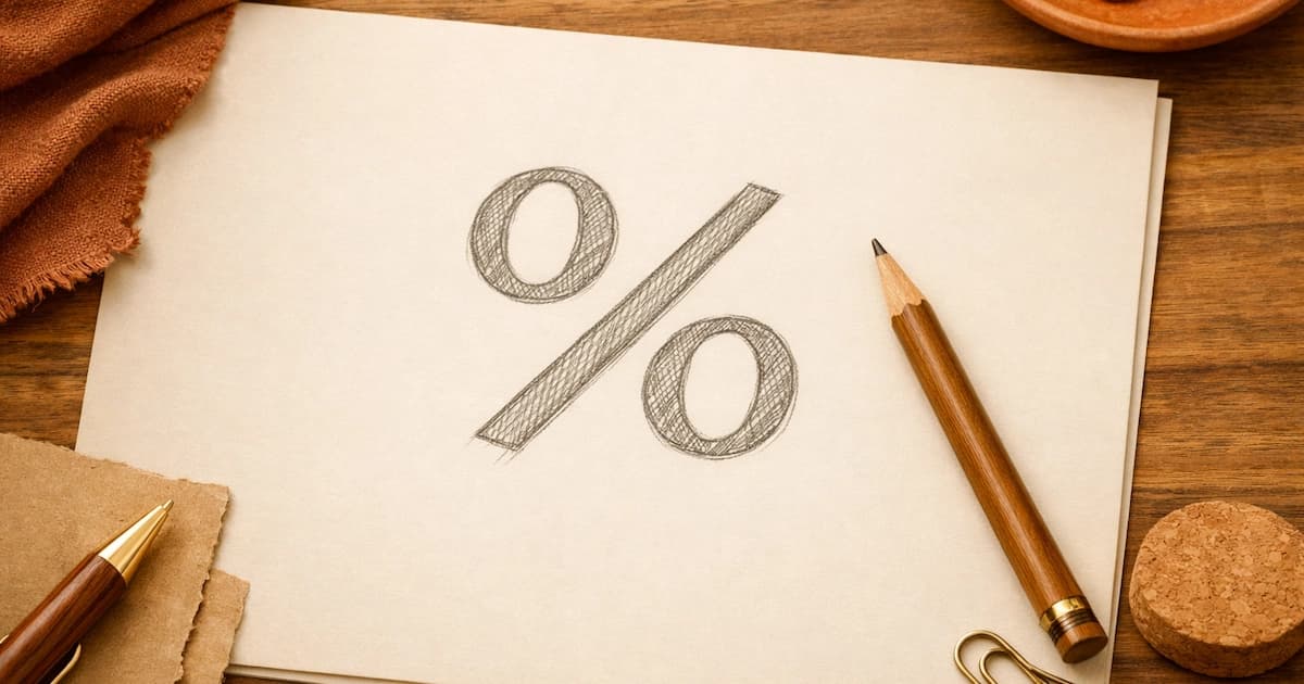 A worksheet illustrating what an interest rate is and how it applies to a loan balance